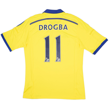 2014-15 Chelsea Away Shirt Drogba #11 - 7/10 - (M)