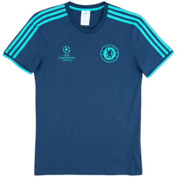 2015-16 Chelsea adidas Cotton Tee - 8/10 - (S)