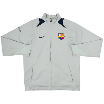 2005-06 Barcelona Nike Track Jacket - 8/10 - (XL.Boys)