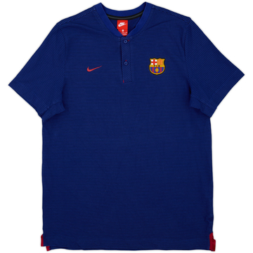 2017-18 Barcelona Nike Polo Shirt - 8/10 - (XL)