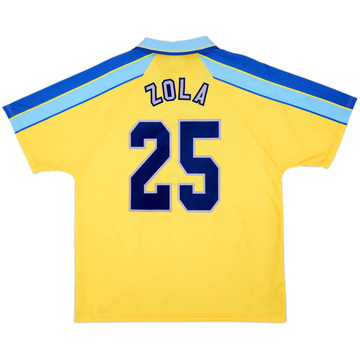 1996-97 Chelsea Away Shirt Zola #25 - 10/10 - (XL)