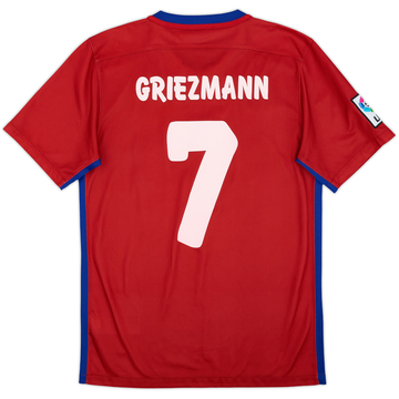 2016-17 Atletico Madrid Home Shirt Griezmann #7 - 6/10 - (S)