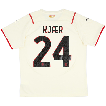 2021-22 AC Milan Away Shirt Kjaer #24 - 10/10 - (L)