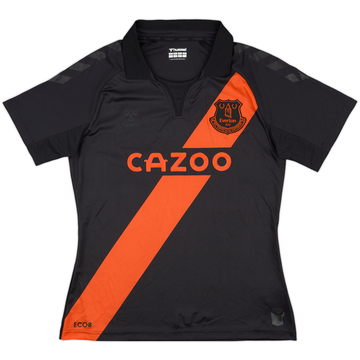 2021-22 Everton Away Shirt - 9/10 - (Women's XL)