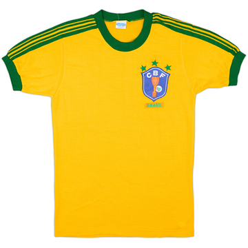 1982 Brazil Campea Fan Shirt - 9/10 - (Y)