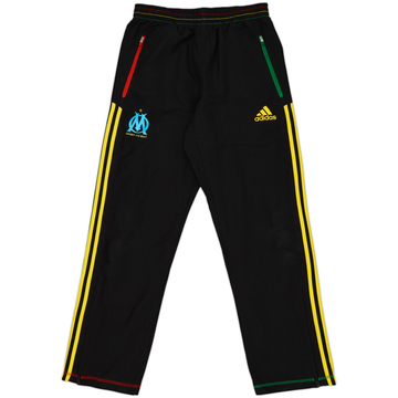 2010-11 Olympique Marseille adidas Track Pants/Bottoms - 9/10 - (M)