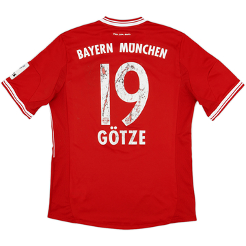 2013-14 Bayern Munich Home Shirt Gotze #19 - 4/10 - (L)