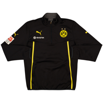 2013-14 Borussia Dortmund Puma 1/4 Zip Drill Top - 9/10 - (S)