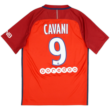 2016-17 Paris Saint-Germain Away Shirt Cavani #9 - 6/10 - (S)