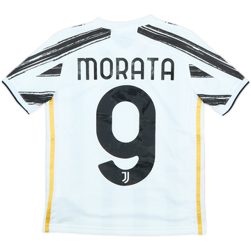 2020-21 Juventus Home Shirt Morata #9 - 8/10 - (S.Boys)