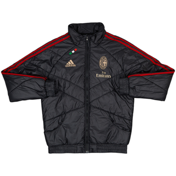 2011-12 AC Milan adidas Padded Bench Coat - 8/10 - (S)