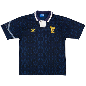 1991-94 Scotland Home Shirt - 8/10 - (L)