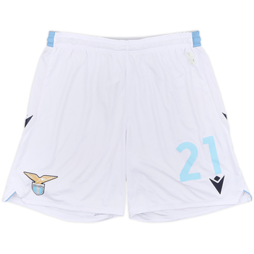 2021-22 Lazio Player Issue Home Shorts #21 - 7/10 - (L)