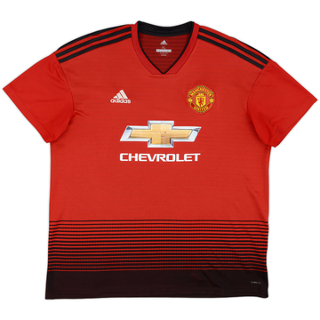 2018-19 Manchester United Home Shirt - 5/10 - (XL)