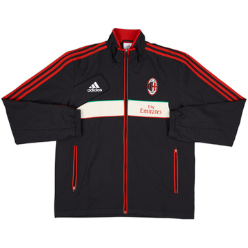 2012-13 AC Milan adidas Track Jacket - 8/10 - (M/L)