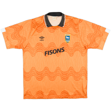 1989-92 Ipswich Away Shirt - 8/10 - (XL)