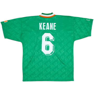 1994 Ireland Home Shirt Keane #6 - 8/10 - (L)