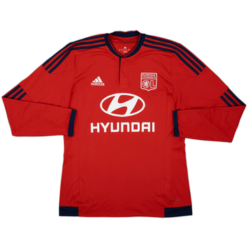2015-16 Lyon Away L/S Shirt - 7/10 - (M)