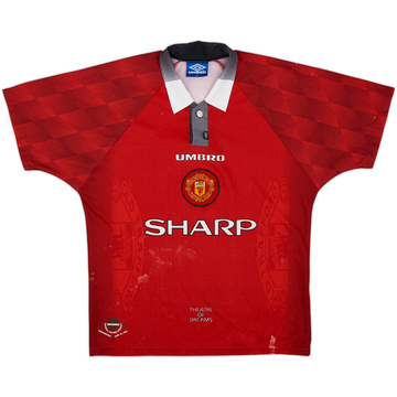 1996-98 Manchester United Home Shirt - 5/10 - (M)