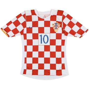 2006-08 Croatia Player Issue Home Shirt #10 (Kovac) - 5/10 - (L)