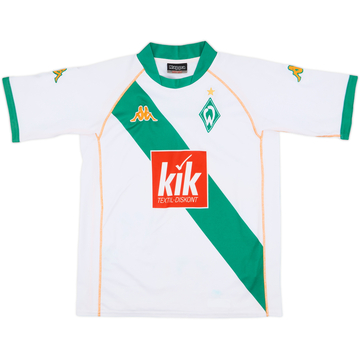 2004-05 Werder Bremen Away Shirt - 8/10 - (L.Boys)