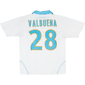 2008-09 Olympique Marseille Home Shirt Valbuena #28 - 5/10 - (S.Boys)