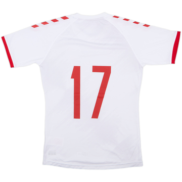 2020-21 Denmark Player Issue Away Shirt #17 - 9/10 - (M)