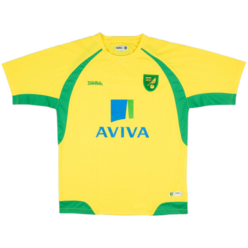2010-11 Norwich Home Shirt - 8/10 - (M)