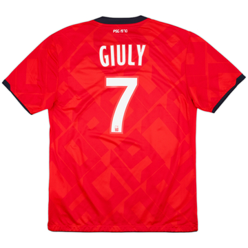 2010-12 Paris Saint-Germain '40 ANS' Home/Third Shirt Giuly #7 - 9/10 - (L)