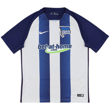 2016-17 Hertha Berlin Home Shirt - 5/10 - (M)