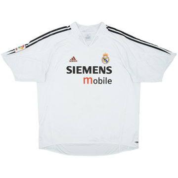2004-05 Real Madrid Home Shirt - 5/10 - (XXL)