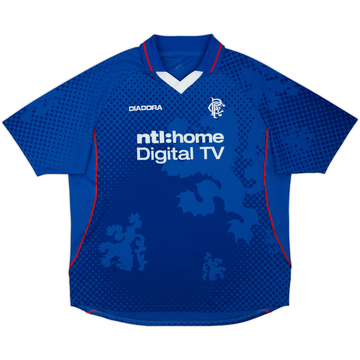2002-03 Rangers Home Shirt - 8/10 - (XXL)