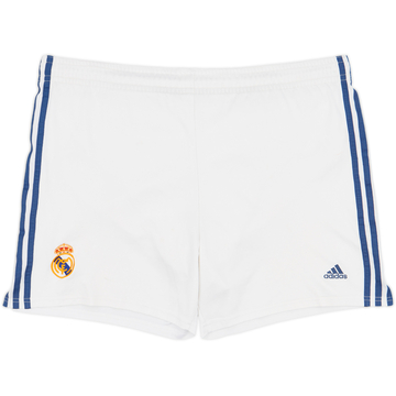 2001-02 Real Madrid Home Shorts - 6/10 - (XL)