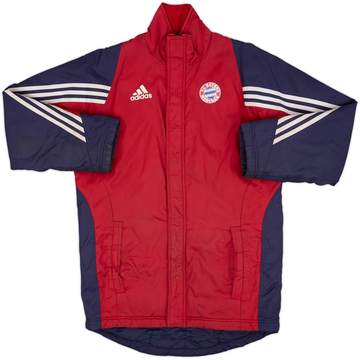 2003-04 Bayern Munich adidas Padded Bench Coat - 5/10 - (XL.Boys)
