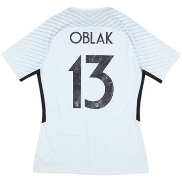 2016-17 Atletico Madrid Player Issue GK Shirt Oblak #13 - 3/10 - (L)