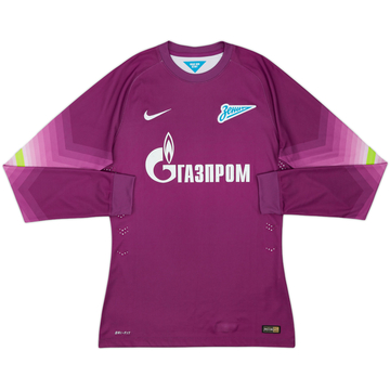 2014-15 Zenit St. Petersburg Authentic GK Shirt - 6/10 - (M)