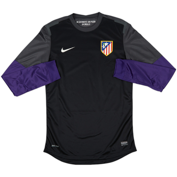 2012-13 Atletico Madrid Player Issue GK Shirt - 6/10 - (M)