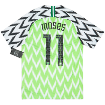 2018-19 Nigeria Home Shirt Moses #11 (S)