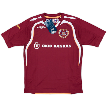 2007-08 Hearts Home Shirt (S.Boys)