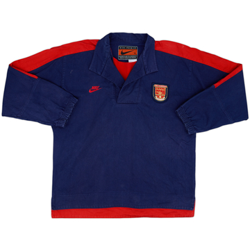 1995-96 Arsenal Nike Denim Drill Top - 8/10 - (XL)