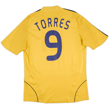 2008-10 Spain Away Shirt Torres #9 - 7/10 - (M)