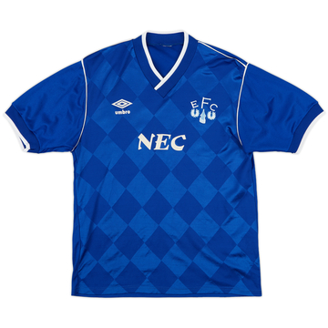 1986-89 Everton Home Shirt - 8/10 - (S)