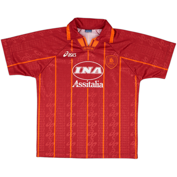 1996-97 Roma Home Shirt - 9/10 - (L)