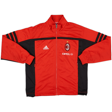 2000-01 AC Milan adidas Track Jacket - 8/10 - (M.Boys)