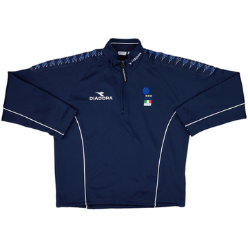 1994 Italy Diadora 1/4 Zip Drill Top - 10/10 - (M)
