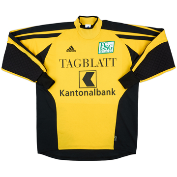 2001-02 St Gallen Match Issue GK Shirt #1