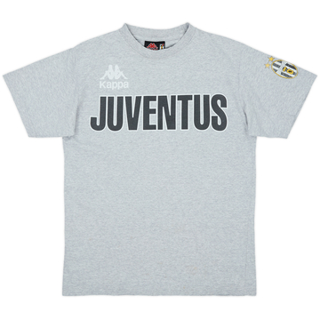 1998-99 Juventus Kappa Cotton Tee - 7/10 - (XL.Boys)