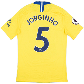 2018-19 Chelsea Authentic Away Shirt Jorginho #5 - 6/10 - (S)
