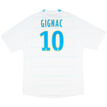2010-11 Olympique Marseille Home Shirt Gignac #10 - 8/10 - (XL)