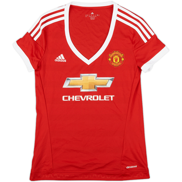 2015-16 Manchester United Home Shirt - 9/10 - (Women's S)